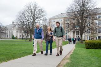 Walking On Campus - Symposium Day