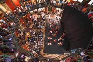Audience and Dancers During the Lothridge Festival of Dance