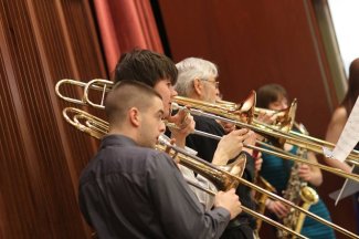 Students Playing Instruments